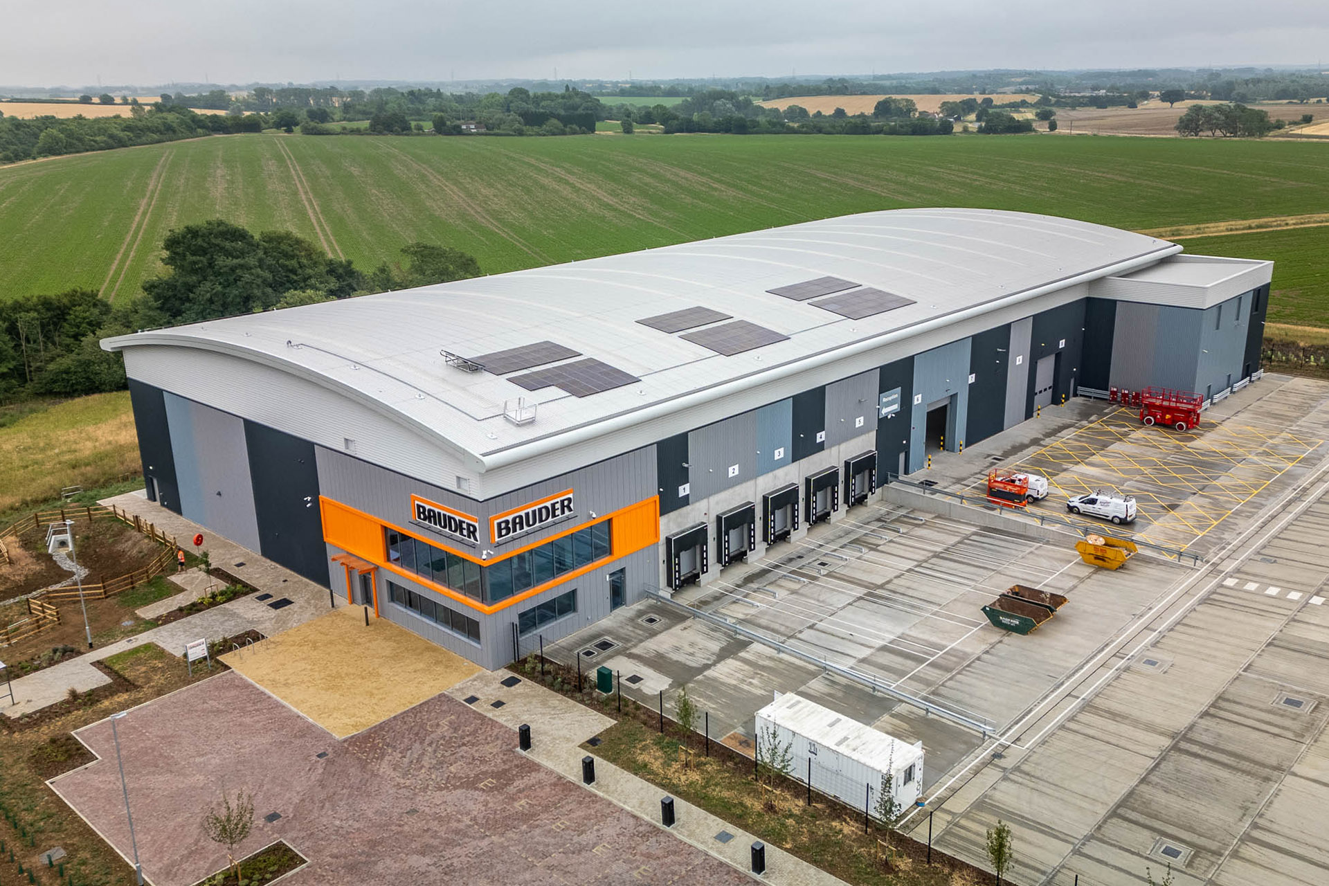 Bauder UK Distribution Facility, Gateway 14, Suffolk Slide 0
