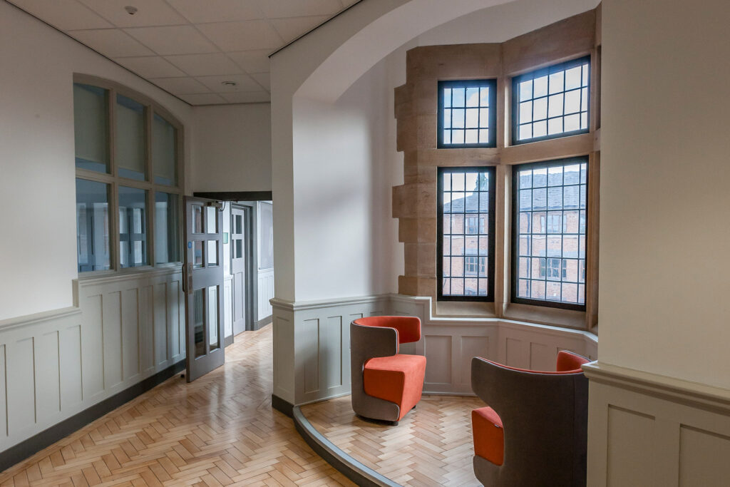 Transforming a historic landmark into a modern university campus.